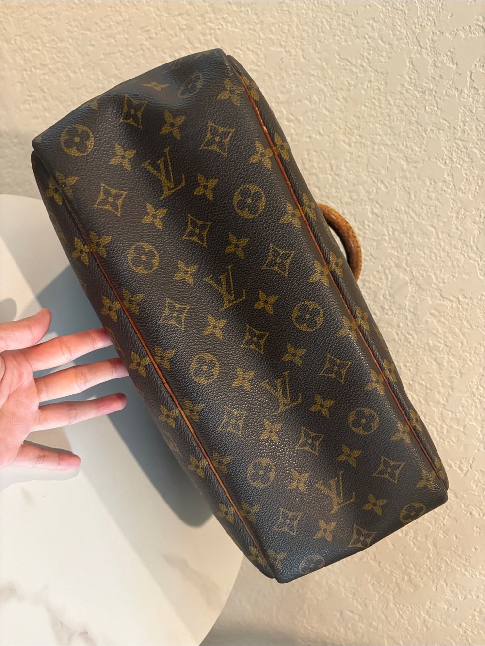 LOUIS VUITTON VI0948 Monogram Deauville Handbag - Picture 7 of 16